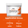 Screen Printing Orange Yellow Plastisol Ink