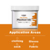 Screen Printing Orange Plastisol Ink