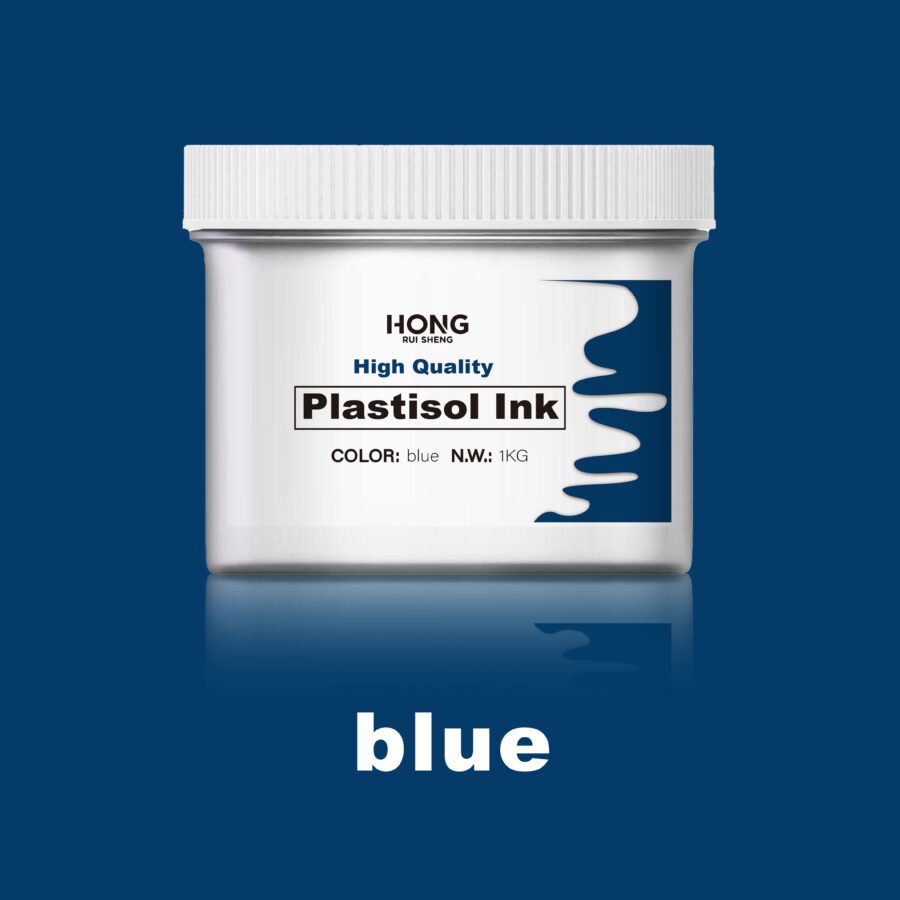 Screen Printing Blue Plastisol Ink