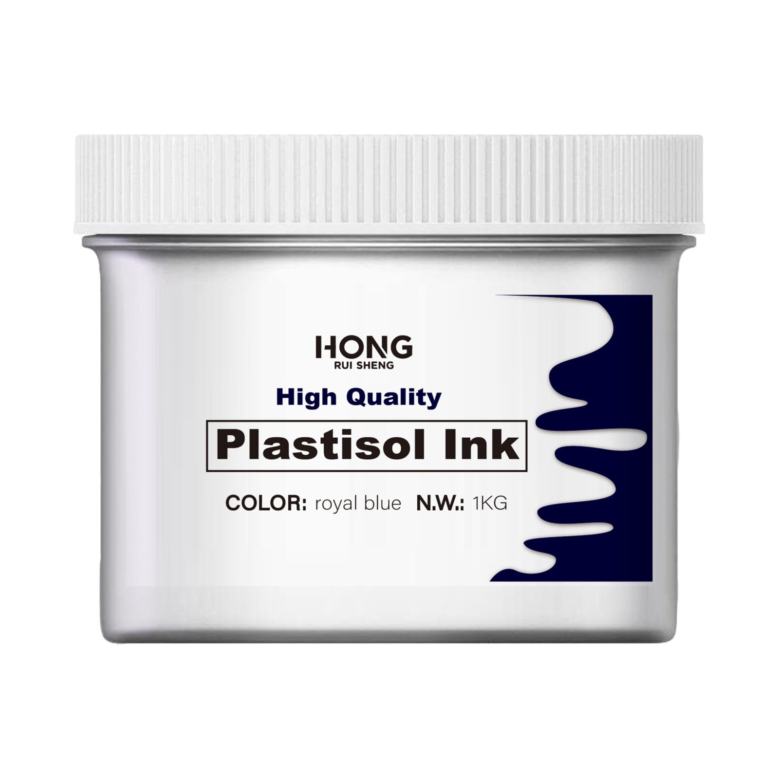 Skermdruk Royal Blue Plastisol Ink