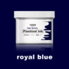 Screen Printing Royal Blue Plastisol Ink