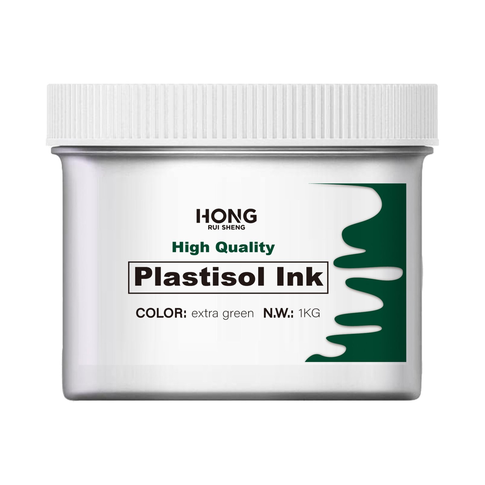 Screen Printing Extra Green Plastisol Ink