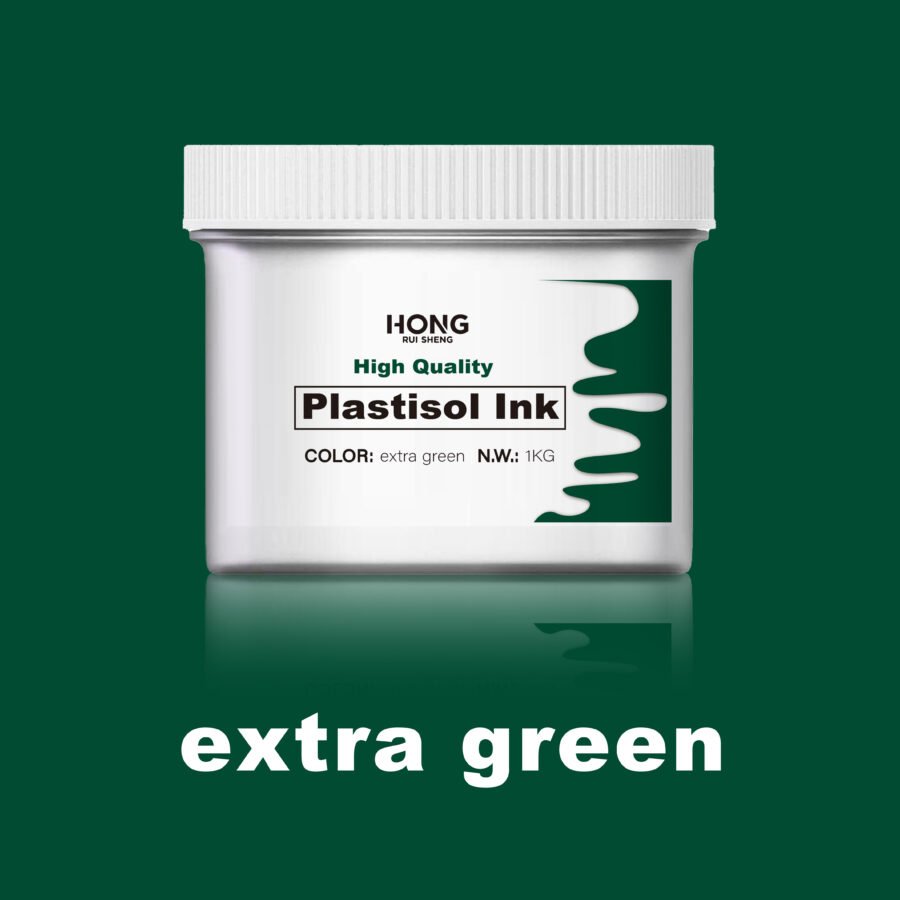 Screen Printing Extra Green Plastisol Ink