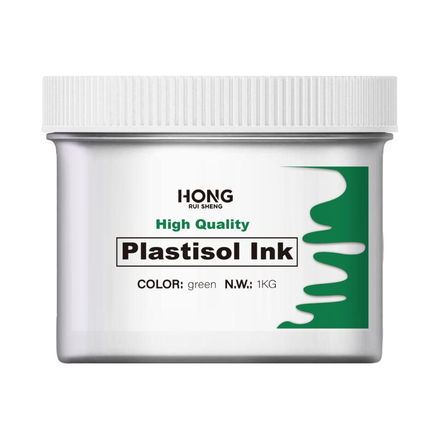 Screen Printing Green Plastisol Ink