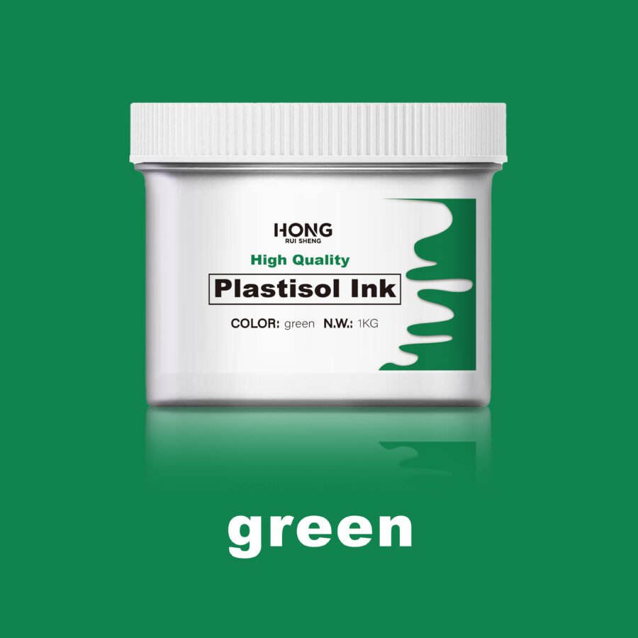 Screen Printing Green Plastisol Ink