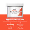 Screen Printing Fluorescent Orange Plastisol Ink
