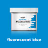 Screen Printing Fluorescent Blue Plastisol Ink