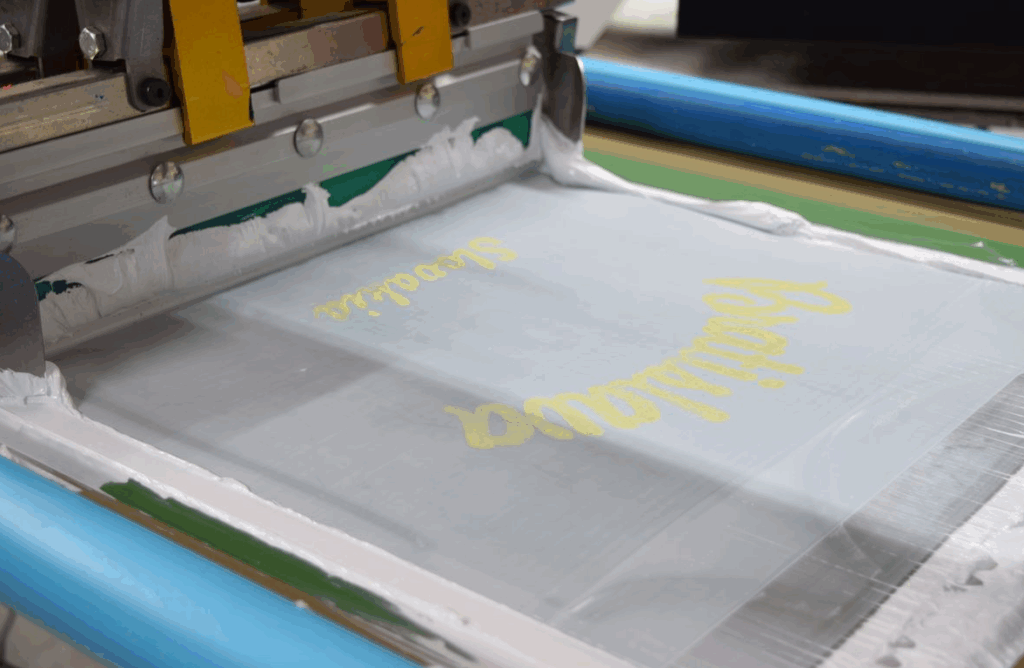 tintas plastisol Tinta plastisol blanca de bajo sangrado