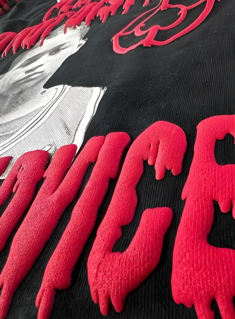 plastisol inks puff printing