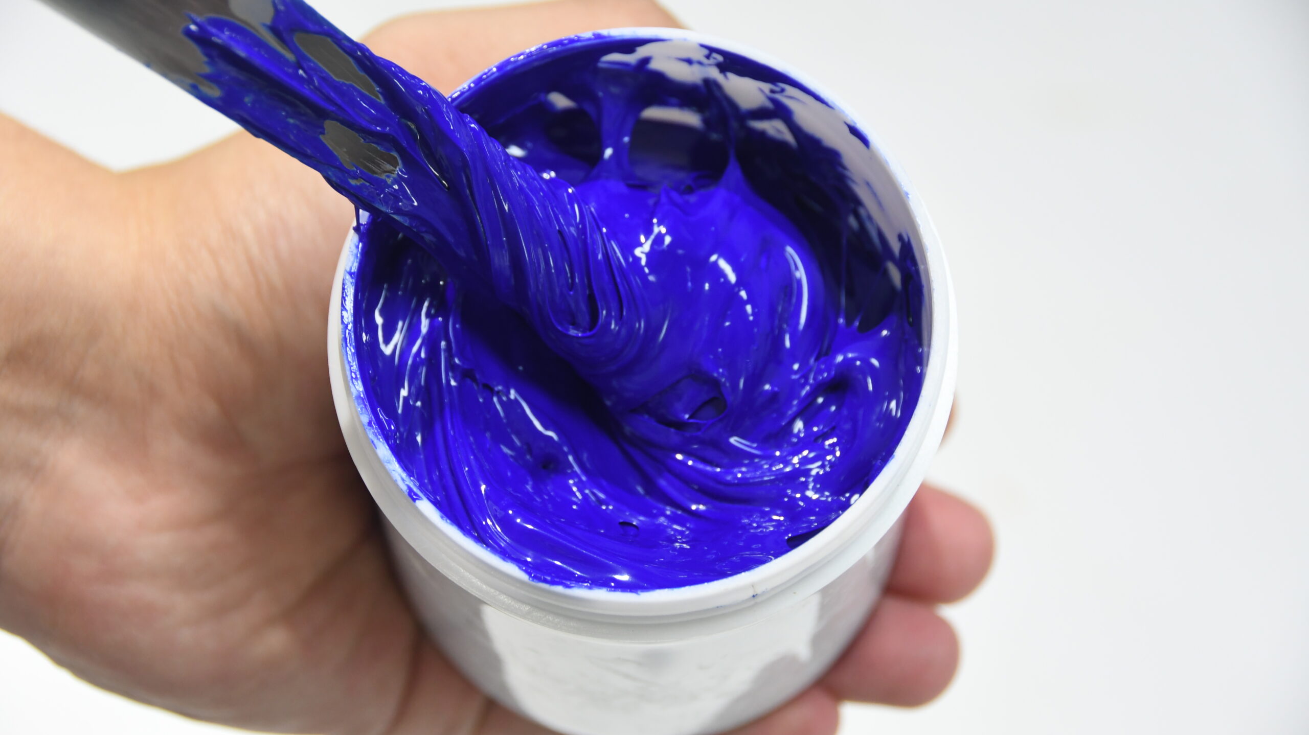 Blue Plastisol Ink
