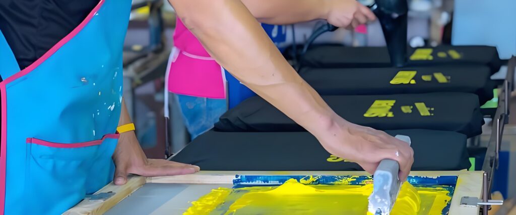 mực plastisol Screen Printing Screens