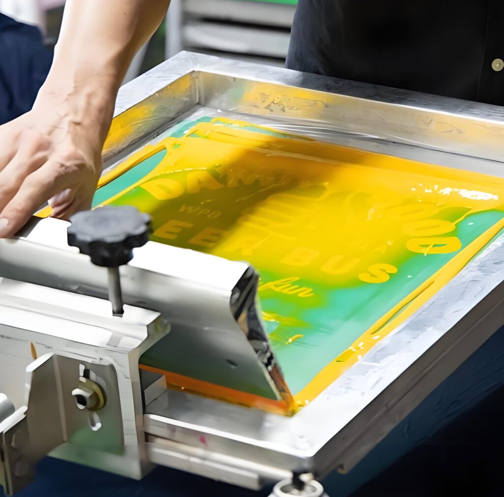 צבעי פלסטיזול metal screen printing ink