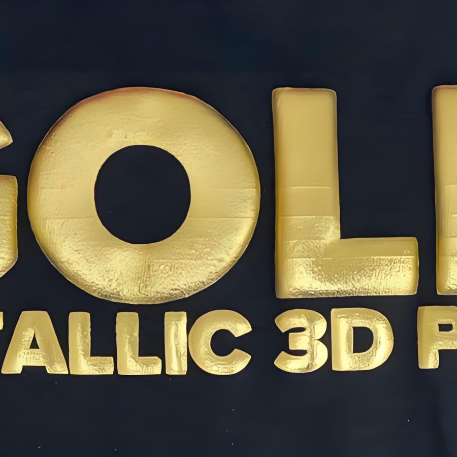 metallische Siebdruckfarbe