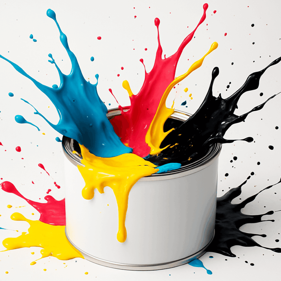 пластизольні фарби пластизольні чорнила CMYK (1)