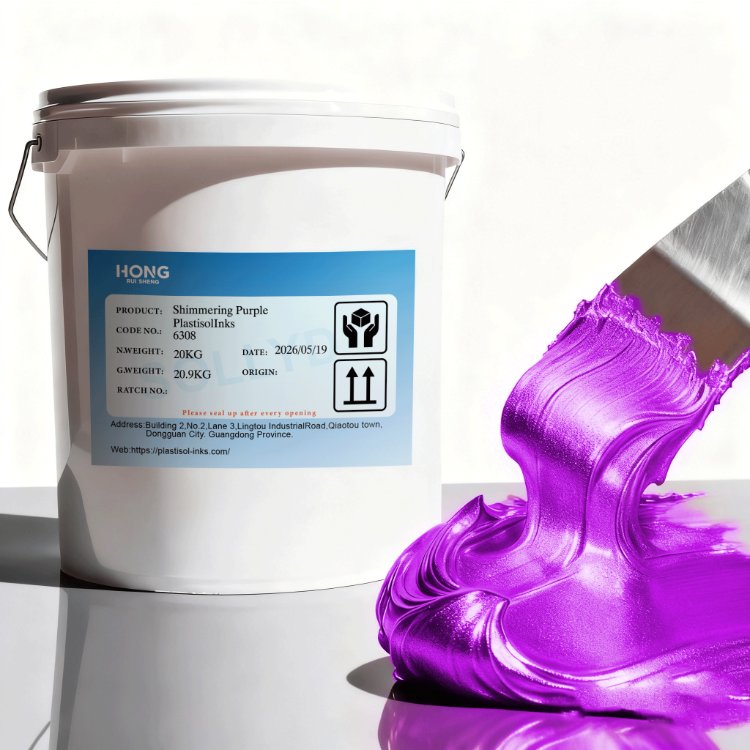 Shimmering Purple Plastisol lnks