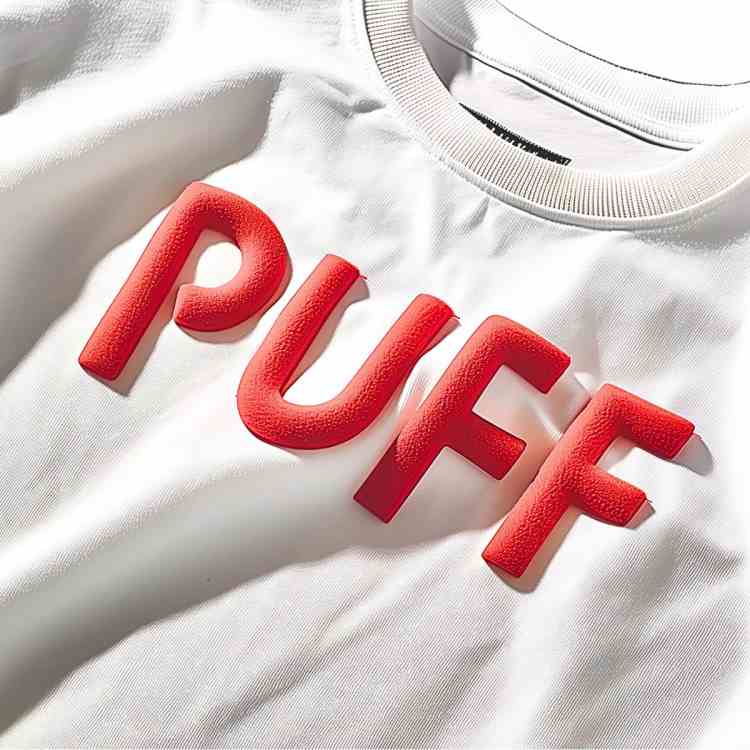 puff plastisolimustetta